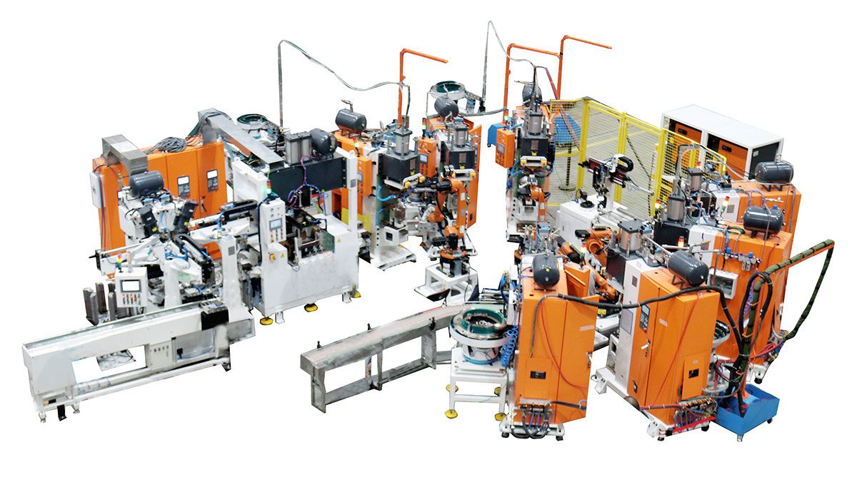 Automatic Production Line for Lower Case of Refrigerator Compressor