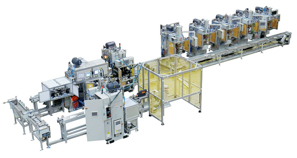 Automatic Production Line for Lower Case of Refrigerator Compressor