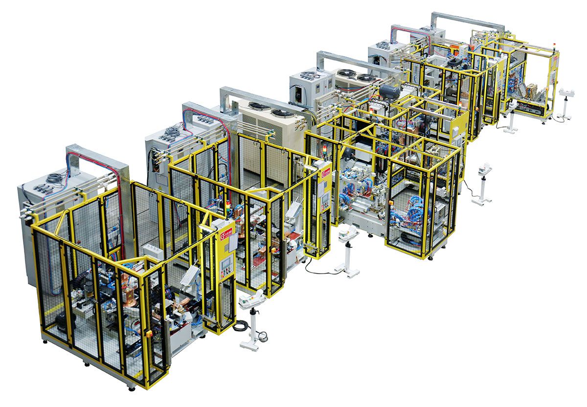 Automatic Production Line for Oven