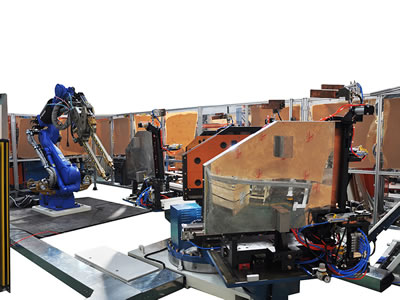 Tool Box Robotic Spot Welding System