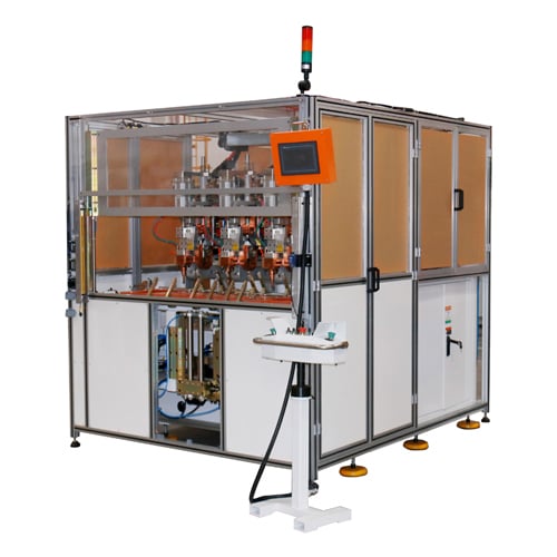 3x55KVA MFDC Automatic Welder for Car Cylinder Head Gasket