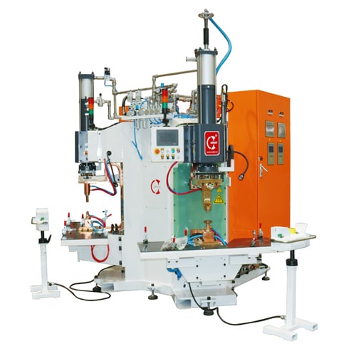 20KJ Double-Head Capacitor Discharge Projection Welder for Automobile A/B/C Pillar