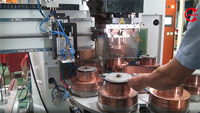 60000J Capacitor Discharge Spot/Press Welder for Water Pump Blade with 8 Station DR-60000-18001