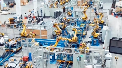 X type MFDC robotic spot welding gun