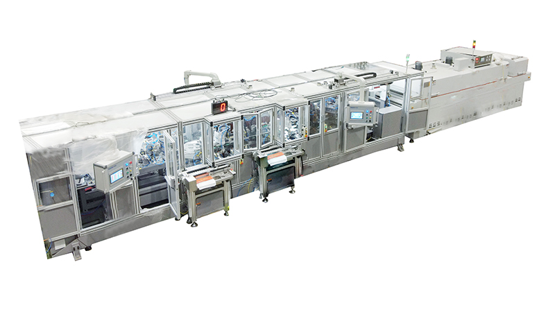 Automatic Production Line for Circuit Breaker Moving Contact Assemblies